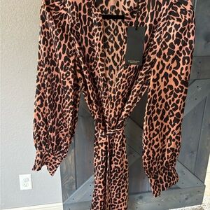 Scotch & Soda Animal Print Dress